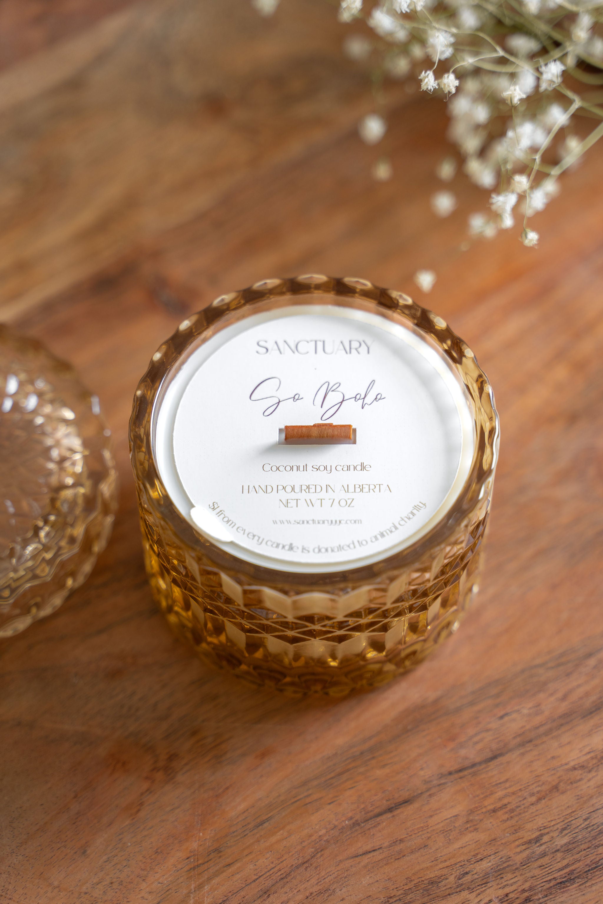 *LIMITED EDITION* Glass Candle (COMING SOON)