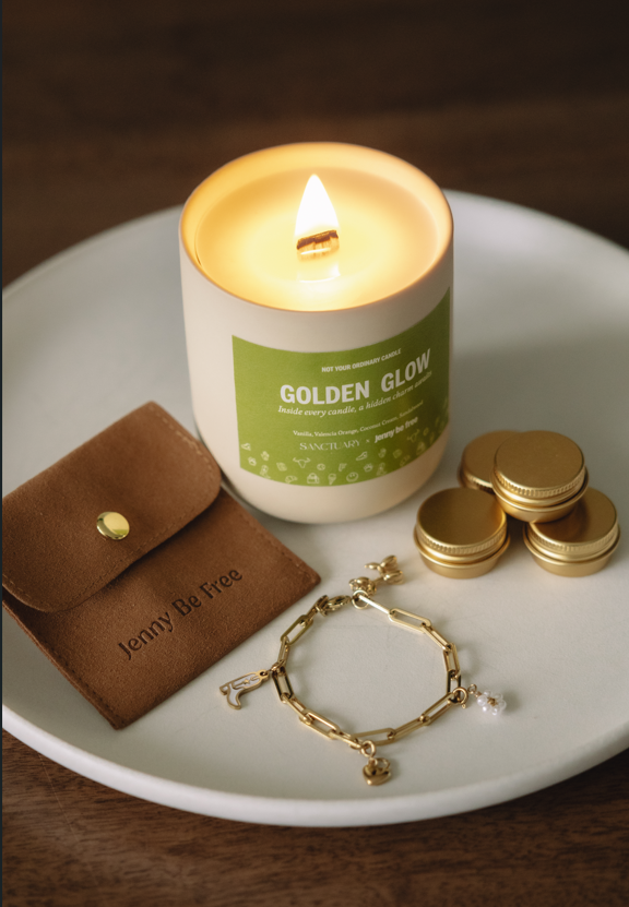 Golden Glow Candle