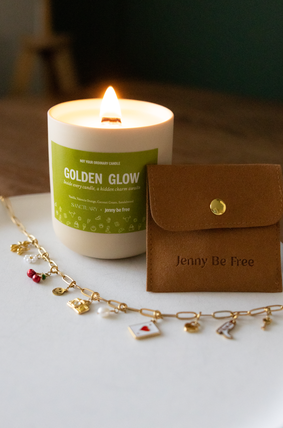 Golden Glow Candle